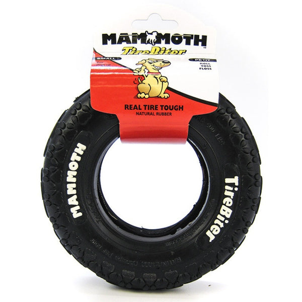 Mammoth Small 6 Inch TireBiter Rubber Dog Toy