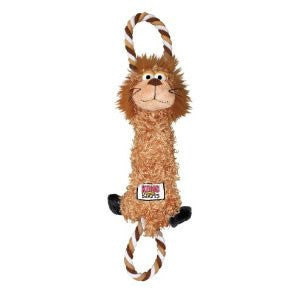 Kong Brown Lion Tugger Knot Dog Toy