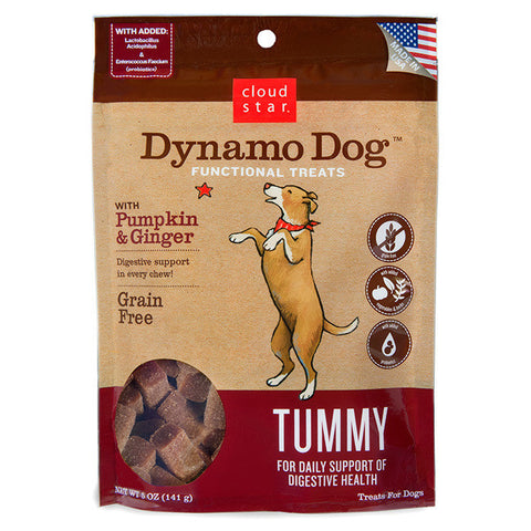 Cloud Star Dynamo Dog Pumpkin & Ginger Tummy Treats