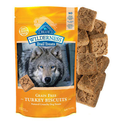 Blue Buffalo Wilderness Trail Treats Turkey Biscuits 10 oz