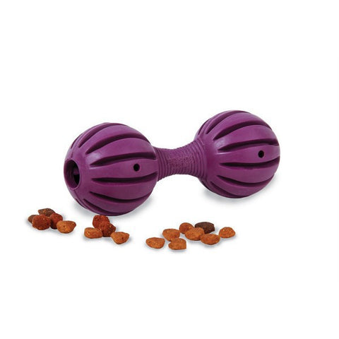 Premier Purple Waggle Rubber Treat Dispensing Toy