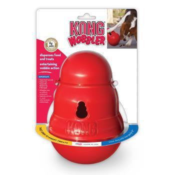 Small Kong Wobbler Food Dispensing Dog Toy